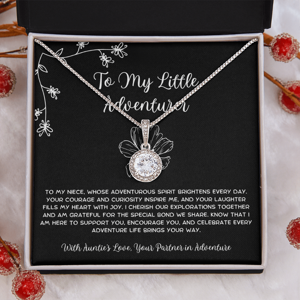 To My Little Adventurer - From Aunt to Niece Eternal Hope Necklace