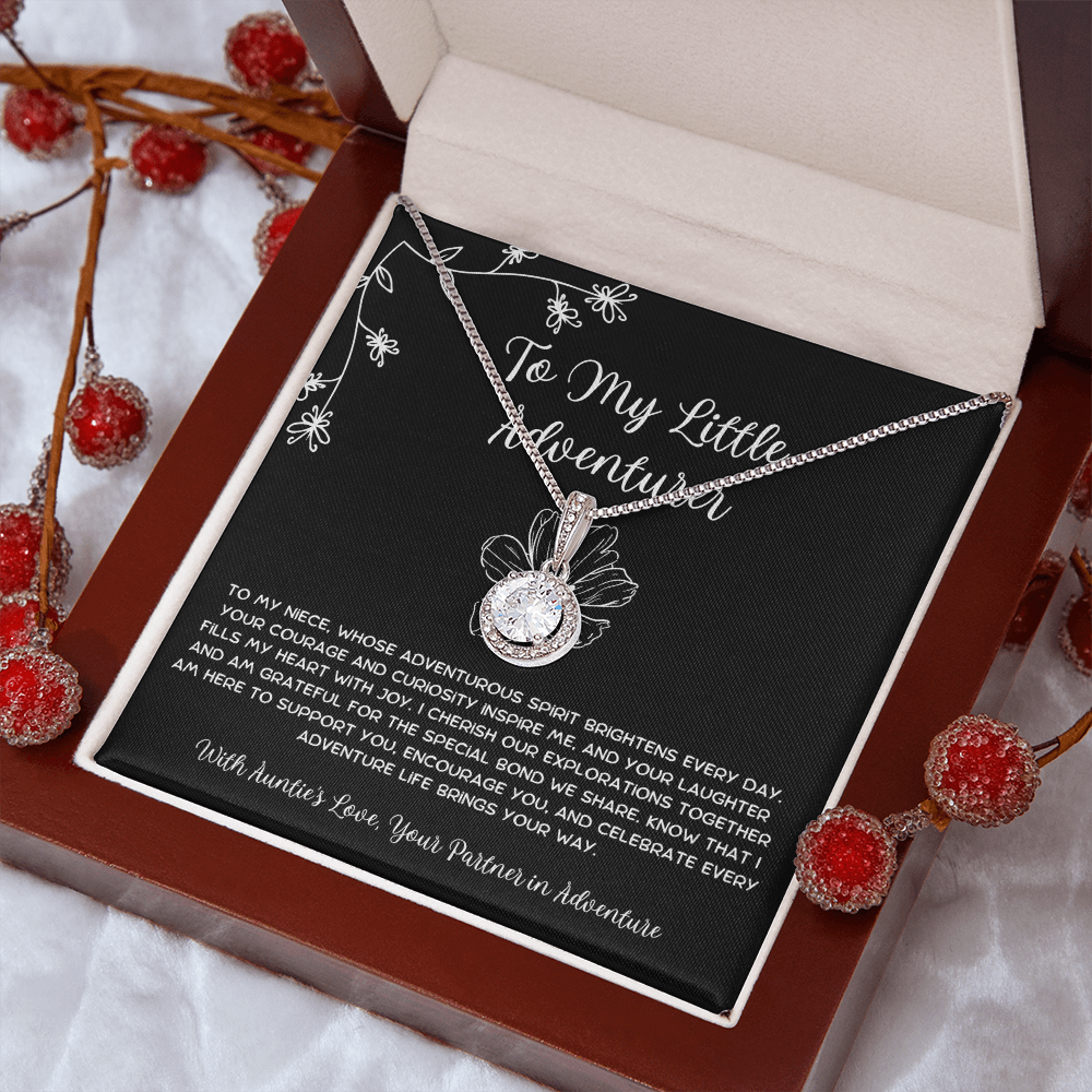 To My Little Adventurer - From Aunt to Niece Eternal Hope Necklace
