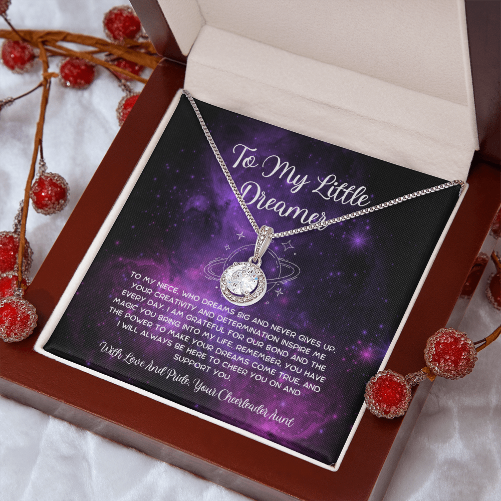 To My Little Dreamer - From Aunt to Niece Eternal Hope Necklace