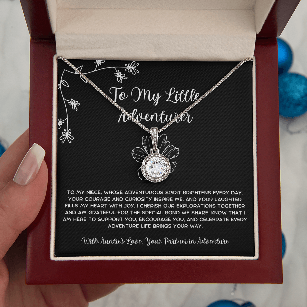 To My Little Adventurer - From Aunt to Niece Eternal Hope Necklace