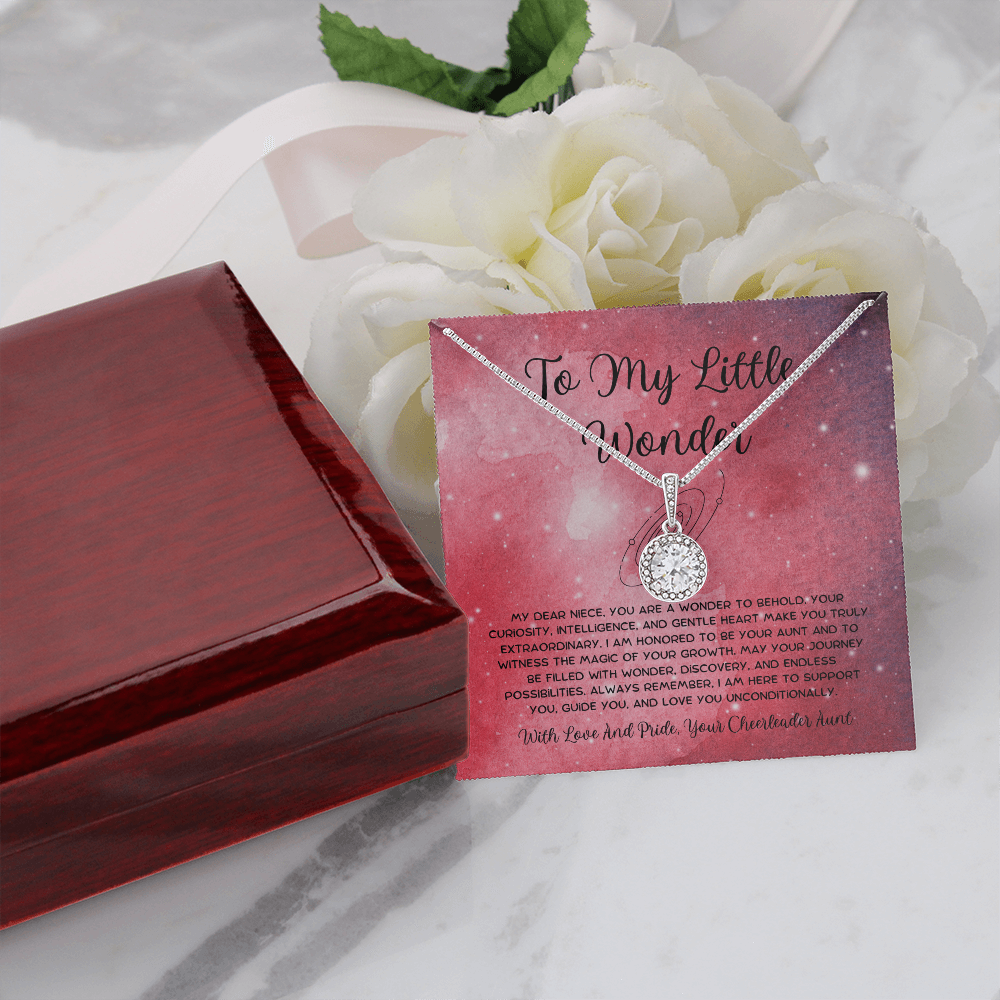 To My Little Wonder - From Aunt to Niece Eternal Hope Necklace