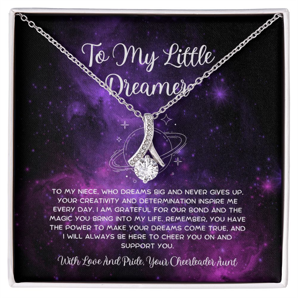 To My Little Dreamer - From Aunt to Niece Alluring Beauty Necklace