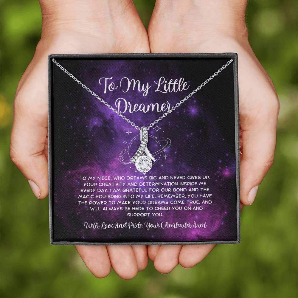 To My Little Dreamer - From Aunt to Niece Alluring Beauty Necklace