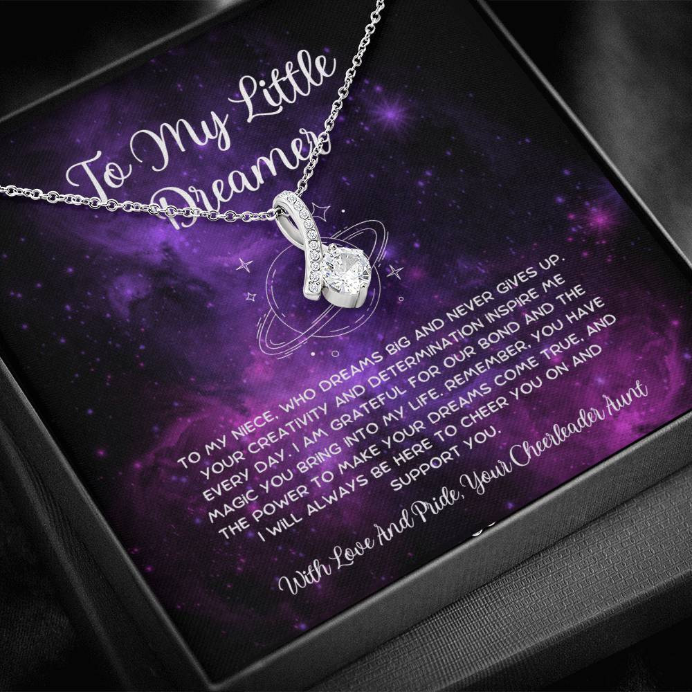 To My Little Dreamer - From Aunt to Niece Alluring Beauty Necklace