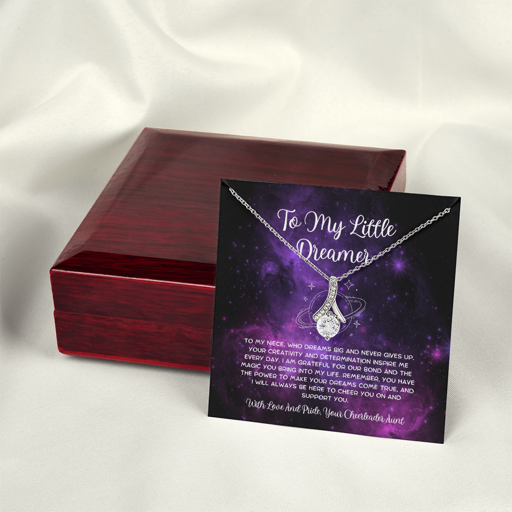 To My Little Dreamer - From Aunt to Niece Alluring Beauty Necklace