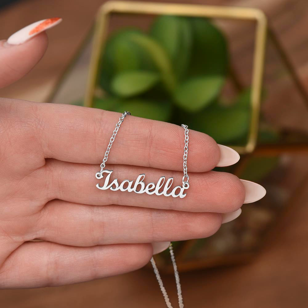 To My Braveheart Niece - From Aunt to Niece Custom Name Necklace