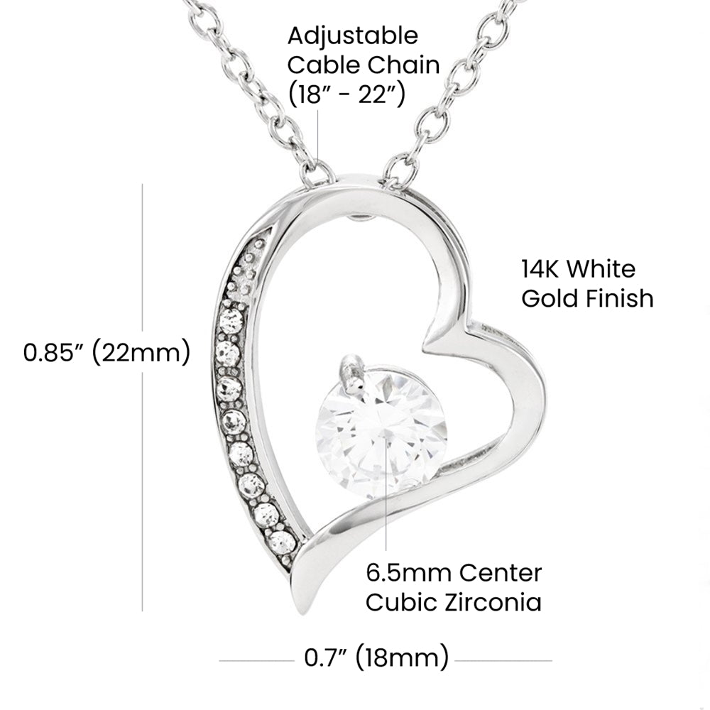 To My Sunshine Niece - From Aunt to Niece Forever Love Necklace